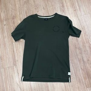 SCOTCH&SODA army green t-shirt.